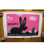 The Melvins Poster Signed By Band and Artist - $899.99