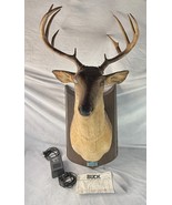 Gemmy Buck Animated Deer Trophy Singing Talking Hunting Man Cave Rare - $269.50