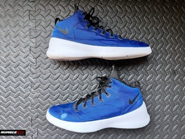 Nike Sneakers Hyperfresh Mid Trainers Blue White Black Sz 11 Men NSW 759... - $54.44