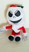 Disney Nightmare Before Christmas Santa Jack Skellington 10" Plush - NEW - £15.94 GBP