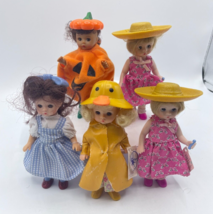 Madame Alexander Dolls Lot Of 5 McDonalds Happy Meal Toys Dorothy Halloween - £7.58 GBP