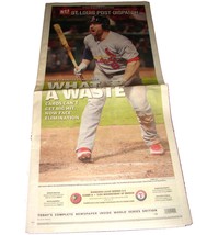 10.25.2011 St Louis POST-DISPATCH Newspaper Cardinals World Series 5 Nic... - £11.78 GBP
