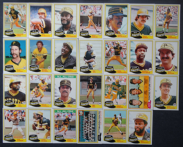1981 Topps Pittsburgh Pirates Team Set of 27 Baseball Cards - £7.84 GBP