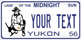 Yukon Canada 1956 License Plate Personalized Custom Car Bike Motorcycle Moped  - £8.65 GBP+