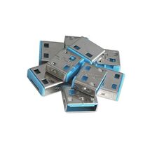 LINDY USB Port Blocker (without key) - Pack of 10 Colour Code: Blue  - $60.00