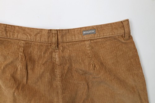 Vtg 90s Woolrich Womens 14 Faded Spell Out Relaxed Tapered Leg Corduroy Pants Item image 13