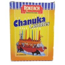 Rokeach Chanuka Colorful Candles 44 Count - £5.43 GBP
