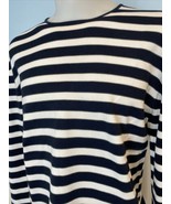 Matinique Akio C Dark Navy &amp; White Striped Sweater, Men&#39;s Size XL, NWT - £29.87 GBP