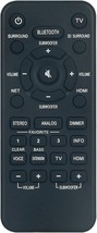Replacement Remote Control Vah0130 Fits Yamaha Front Surround System Ats... - $38.92