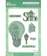 Sheena. Beautiful Thoughts Die &amp; A5 Stamp Set. Die Cutting Cardmaking Cr... - $305.63 MXN