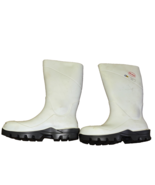Boss White Rain Boots Size 9 F2413-18 Steel Toe - €18,65 EUR
