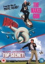 The Naked Gun/Airplane!/Top Secret DVD (2008) Leslie Nielsen, Zucker (DIR) Cert  - £14.92 GBP