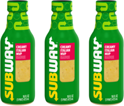 Subway Creamy Italian MVP Sauce, 3-Pack 16 fl. oz. Bottles - £27.20 GBP