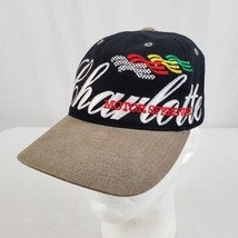 Charlotte Motor Speedway Hat Cap Strapback Embroidered Graphics Racing N... - £18.67 GBP