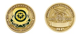 Army Fort Leonard Wood Mp Military Police Training School Challenge Coin - £32.04 GBP