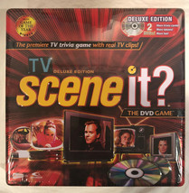 Scene it? TV Deluxe Edition DVD Trivia Board Game - New Sealed! - £21.95 GBP
