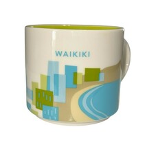 2017 Starbucks Waikiki You Are Here Coffee Mug 14oz Hawaii Pineapple Sou... - $16.29