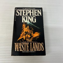 The Waste Lands Horror Paperback Book by Stephen King Dark Tower Signet 1991 - £14.54 GBP