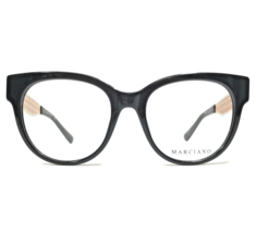GUESS by Marciano Eyeglasses Frames GM0357 001 Black Rose Gold Cat Eye 5... - $69.29