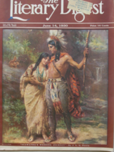 The Literary Digest, June 14, 1930. With “Hiawatha’s Wedding Journey” By... - £43.86 GBP