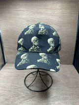 Van Gogh Smoking Skeleton Skull Baseball cap hat Rare Snapback - $39.60