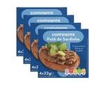 16 x 22g Sardine Pate Gourmet Food Portuguese Paste (4 x 22g) Made in Po... - $21.69