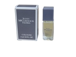 Scott McClintock COLOGNE Men 4ml-1/8oz Travel Mini Sample DISCONTINUED -... - $14.80