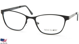 New Globe L5167-P Black Eyeglasses Glasses Metal Frame 55-18-140 B37mm - £39.16 GBP