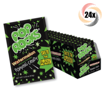 Full Box 24x Packs Pop Rocks Watermelon Popping Candy .33oz ( Fast Shipping ) - £20.42 GBP