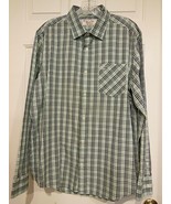 Penguin by Munsingwear Men&#39;s Long Sleeve Button Shirt Blue Classic Fit L... - $24.35 CAD