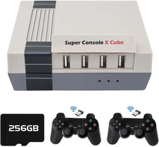 117,000+ Video Games,kinhank Retro Game Console 256GB,Super Console X Cube Game - £90.32 GBP