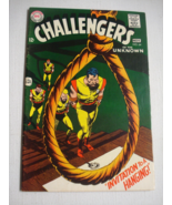 Challengers of the Unknown #64 DC Comic Fine+ 1968 Invitation to a Hanging! - $186.65 MXN