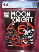 MOON KNIGHT #30 MARVEL COMIC 1983 CGC 9.4 NM WHITE PAGES - $80.00