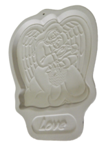 Cookie Mold Longaberger Pottery Love in the Angel Series 1995 Made in the USA - £10.11 GBP