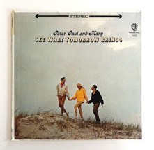 Peter Paul And Mary See What Tomorrow Brings Vinyl Record 1960s 33 12&quot; VRF4 - £11.93 GBP