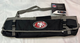 NFL 3-Piece BBQ Tote and Tools Set by Picnic Time San Francisco 49ers - £31.42 GBP