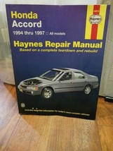 Haynes 42013 Honda Accord 1994-1997 Repair Manual - Paperback - £9.34 GBP