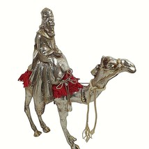 Vintage Christmas Nativity Figure on Camel 14&quot;  Wiseman - £12.73 GBP