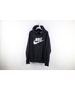 Vtg Nike Mens Medium Distressed Travis Scott Big Swoosh Logo Hoodie Swea... - $1,281.78 MXN
