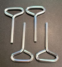 4pcs Hex 5/32&quot; Dogging Key Full Loop Allen Wrench For Push Bar Panic Exi... - $9.42