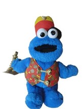 Rare Vintage Sesame Street Trumpet Playing Cookie Monster Fisher Price W... - $14.25