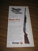 1957 Print Ad Stevens 77-SC Repeater Shotguns Savage Arms Chicopee Falls,MA - £8.71 GBP