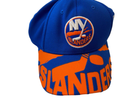Reebok Youth New York Islanders Draft Structured Flex Hat One Size-Royal... - $29.71