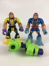 Rescue Heroes Gil Gripper Action Figure Scuba 2pc Lot Vintage 1998 Fishe... - £17.73 GBP