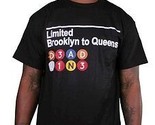 Deadline Brooklyn to Queens Subway Black T-Shirt - £36.56 GBP