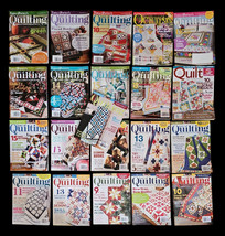 Love of Quilting Magazines Fons &amp; Porters  Quilts Sewing 2008-2016 Lot of 21 - $69.29