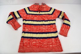 Show-Offs Vintage Acrylic Striped Sweater Kids Size 12 Long Sleeve Korea - $17.34