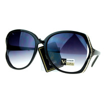 Womens Oversized Fashion Sunglasses Big Square Frame UV 400 Protection - £7.86 GBP