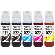 Compatible Refill Ink Bottle Replacement For 522 T522 T522120 Use With Ecotank E - £25.47 GBP