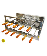 Brazilian BBQ Charcoal Grill - 11 Skewers - Rotisserie System - Oca-Brazil - $1,750.00